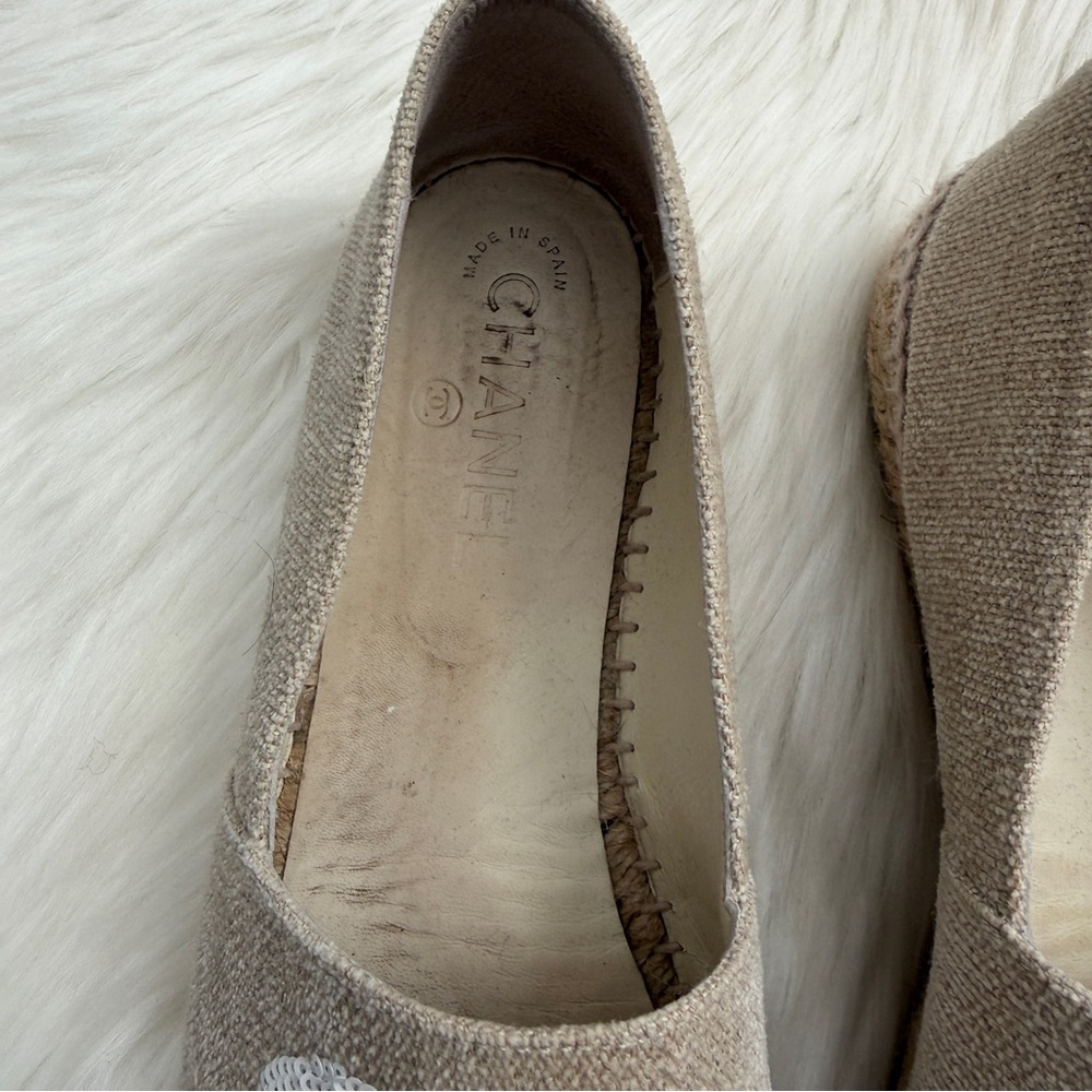 chanel sequins espadrilles size 40 - Picture 4 of 10